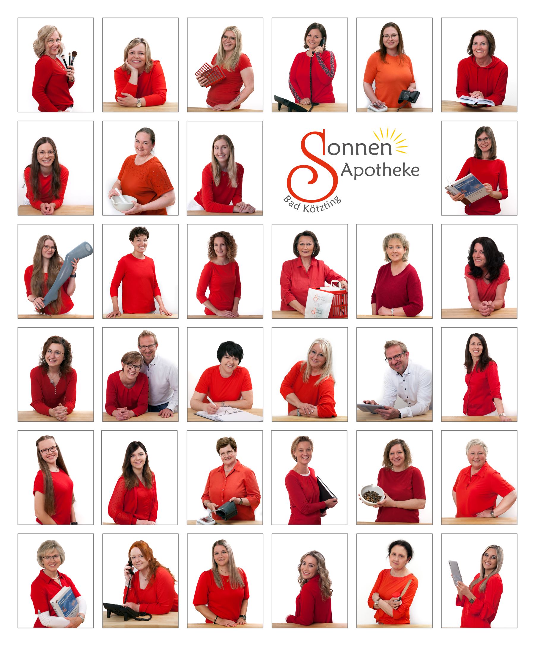 Das Team der Sonnen-Apotheke Bad Kötzting Teambild der Sonnen-Apotheke Bad Kötzting