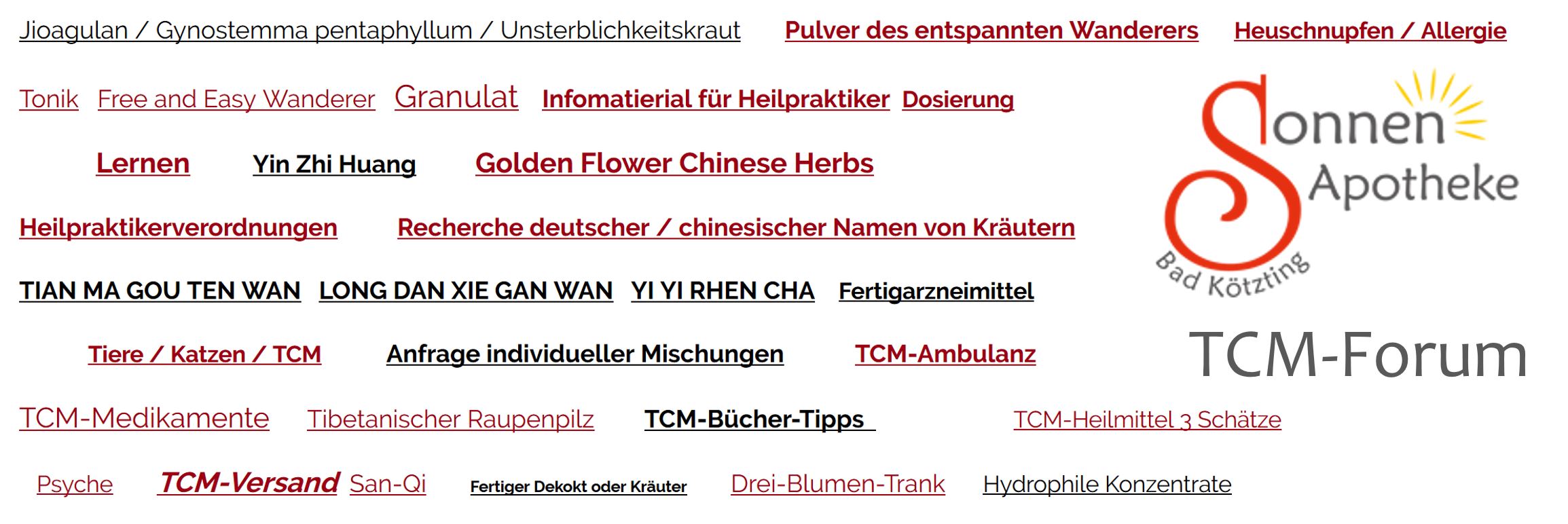 TCM-Forum mit Fragen und Antworten